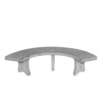 Banco de concreto para jardim - Imagem 9