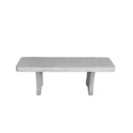 Banco de concreto para jardim